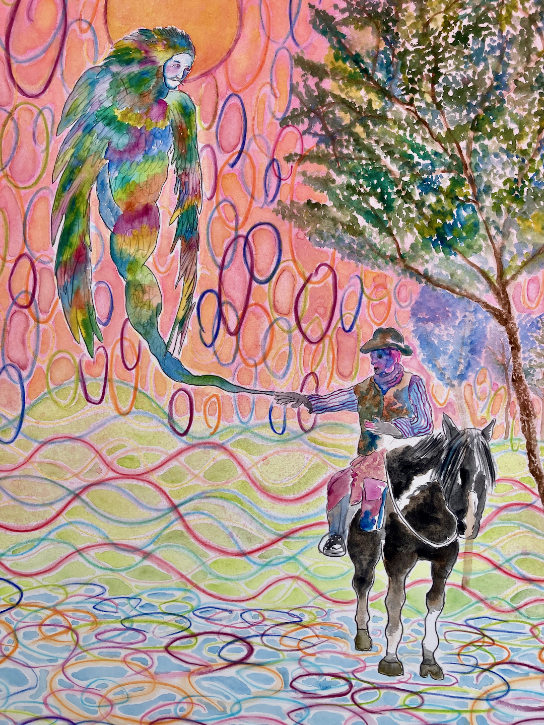 Cosmo Rider (I believe in Miracle) (detail)