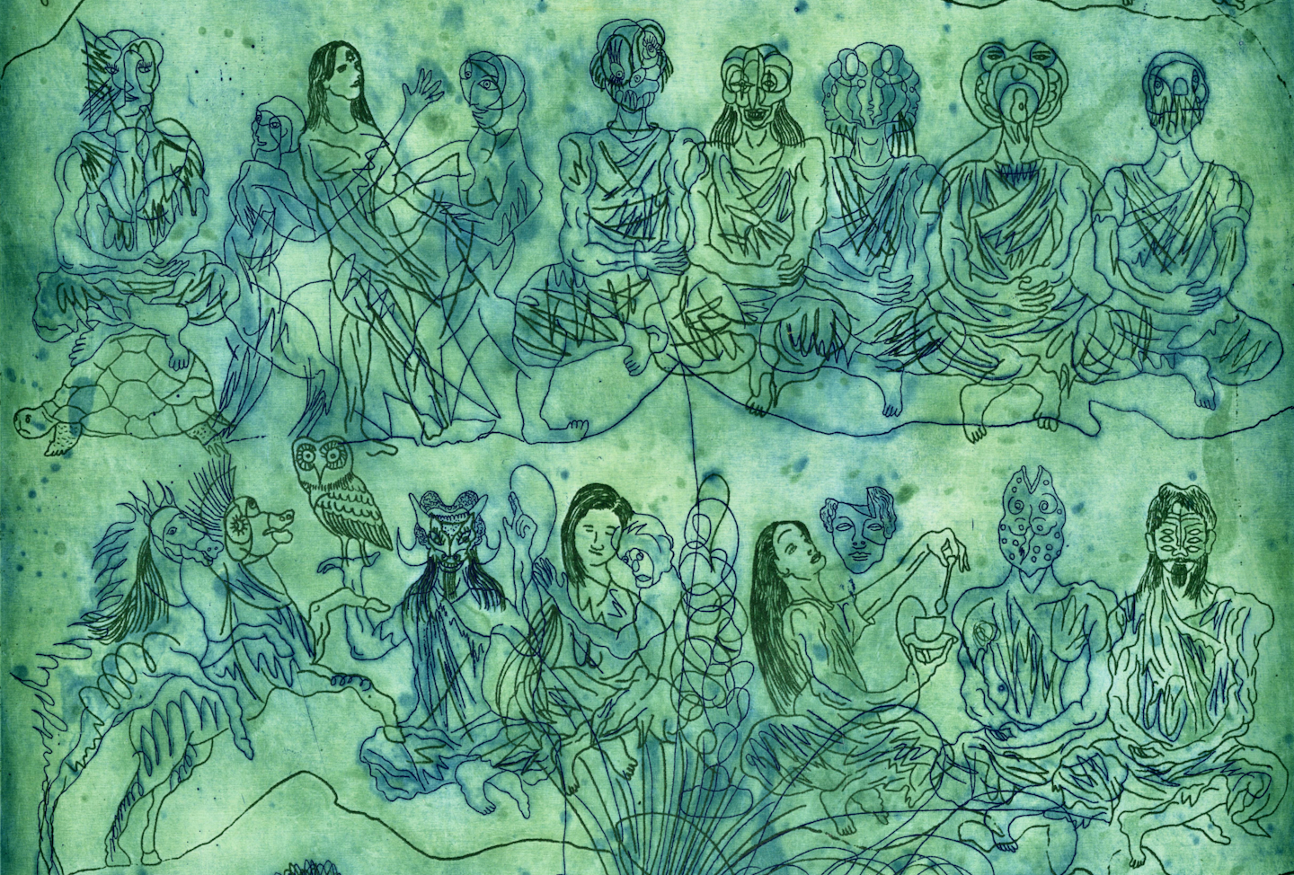 We know the sound of two hands clapping. But what is the sound of one hand clapping? (detail)
